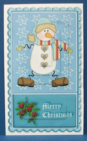Christmas Snowman Pyramid by Cheryl French
