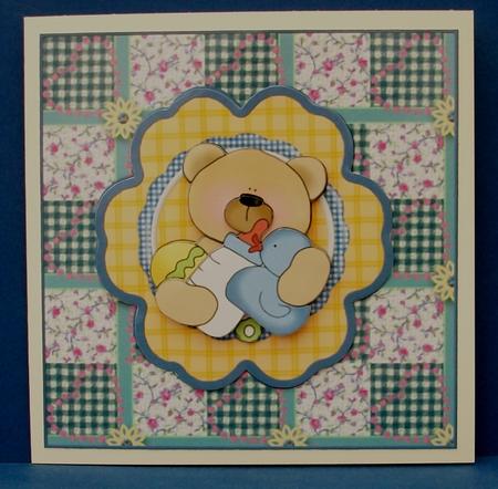 Baby Boy Bear by Cheryl French