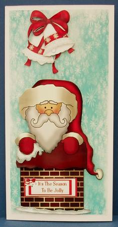 Santa Dl Quick Card by Cheryl French