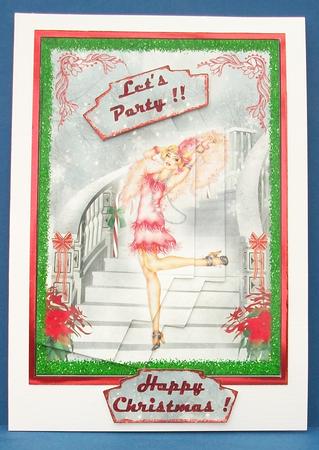 Grand Staircase Dancing Side Stacker 5x7 by Cheryl French