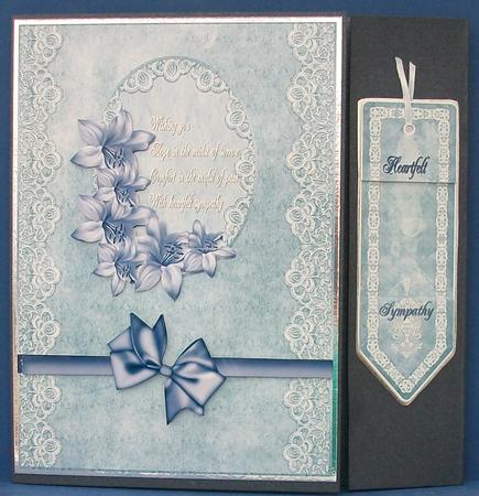 Lace Sympathy Verse by Cheryl French