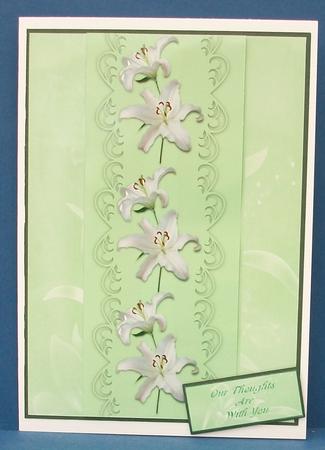 Sympathy Quick Card by Cheryl French