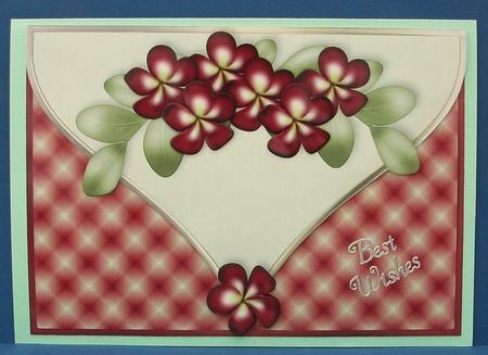 Fabulous Florals Envelope Card Front 1 by Cheryl French