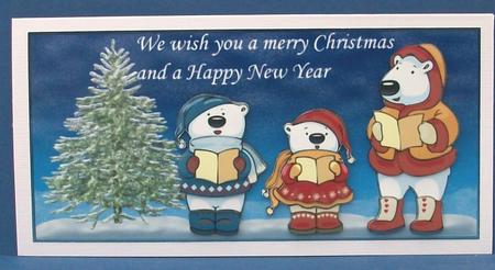 Polarbear Mom and Family by Cheryl French
