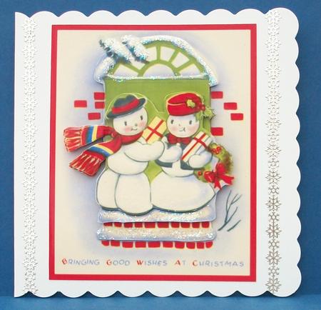 Snowpeople by Cheryl French