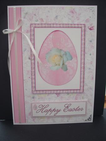 Pink Easter Egg by Cheryl French