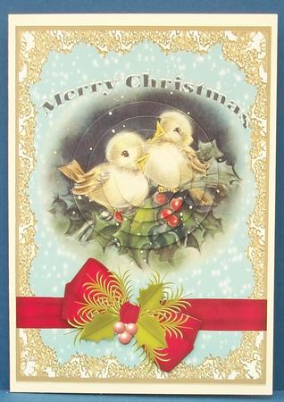 Singing Christmas Quick Card by Cheryl French