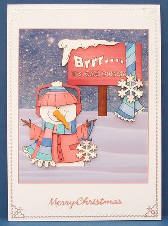 It's Cold Little Girl Step by Step by Cheryl French