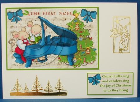 The First Noel Pyramid Topper by Cheryl French