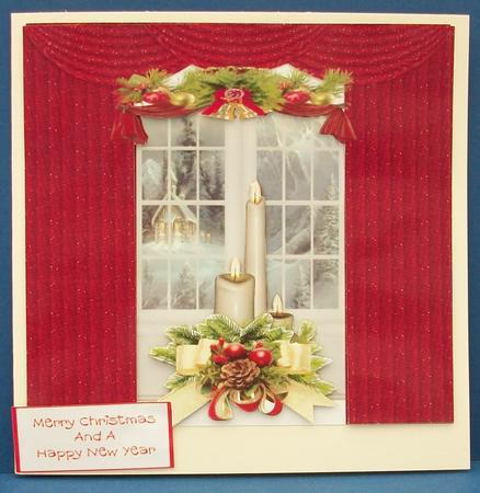 Christmas Window by Cheryl French