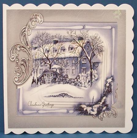 Blue Blue Christmas by Cheryl French