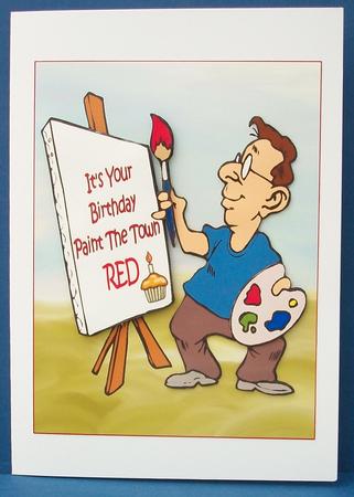 Be an Artist and Paint the Town Red by Cheryl French