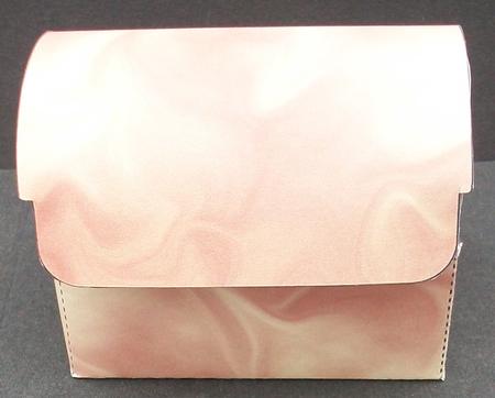 Gift Box Casket - Satin Strawberry Fool by Cheryl French