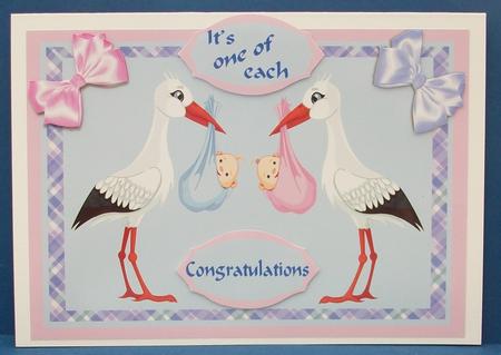 One of Each (twins) by Cheryl French