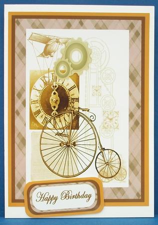 Penny Farthing Steam Punk by Cheryl French