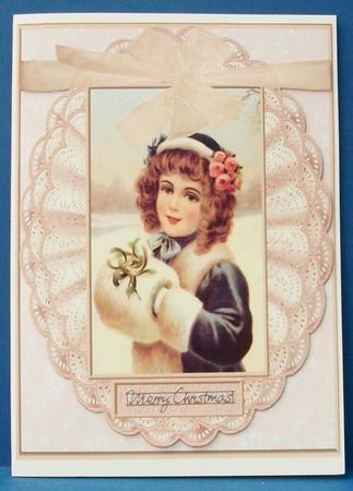 Vintage Snowgirl by Cheryl French