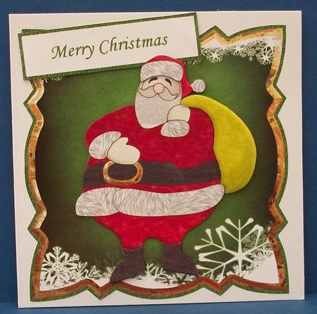 Tubby Santa by Cheryl French