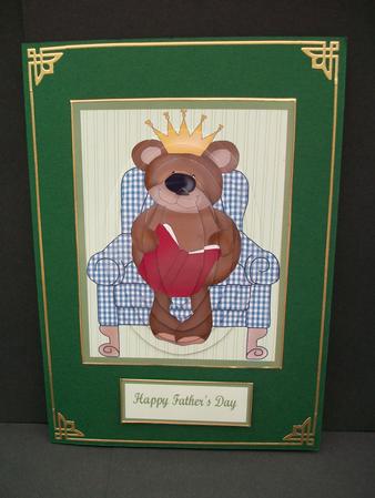 Dads King of His Castle Pyramage by Cheryl French