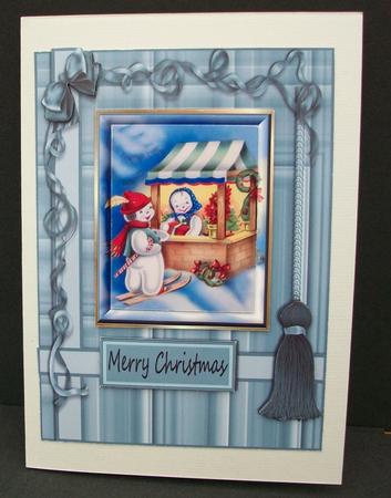 Merry Christmas Snowfolk by Cheryl French