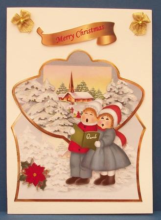The Carol Singers Over the Edge by Cheryl French