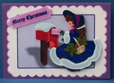 Vintage Christmas Mail by Cheryl French