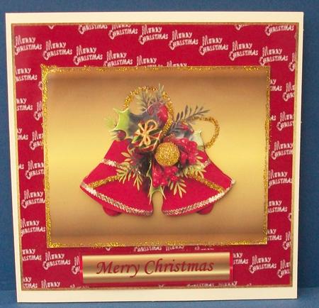 Red Christmas Bells by Cheryl French
