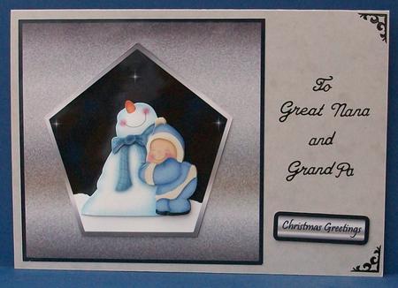 Twinkle Little Star Snowman by Cheryl French