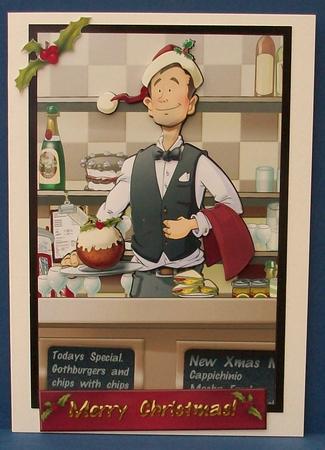 Christmas Cafe Dude by Cheryl French