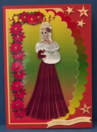 Red Velvet Christmas Beauty by Cheryl French