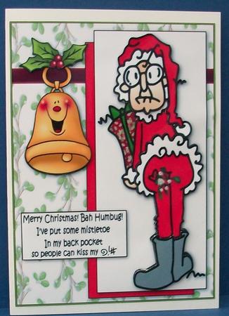 Gus Puts His Mistletoe in His Back Pocket by Cheryl French
