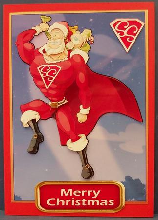 Super Santa by Cheryl French