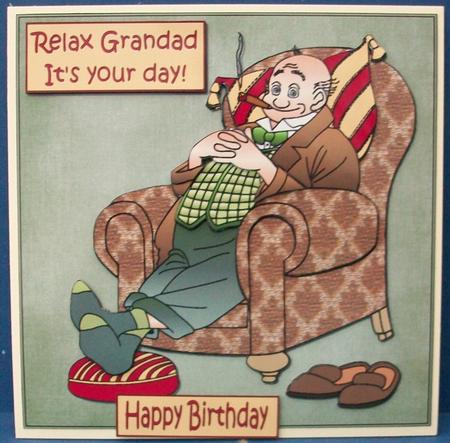 Relax Grandad Its Your Day by Cheryl French
