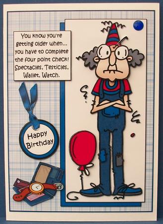 Gus Does the Four Point Check by Cheryl French