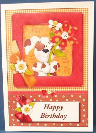 Birthday / Mothers Day Card Front by Cheryl French