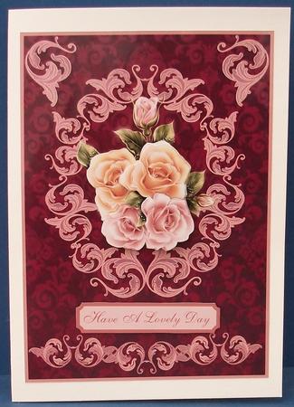 Shimmering Roses by Cheryl French