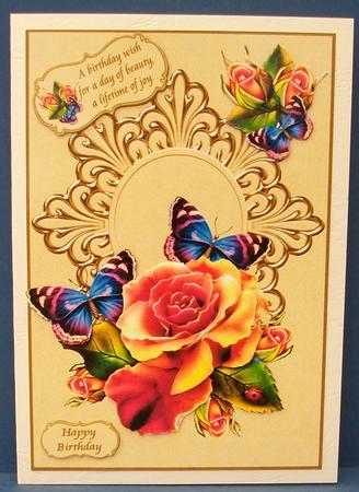 Rainbow Roses One by Cheryl French