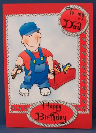 DIY Man Birthday Dad by Cheryl French