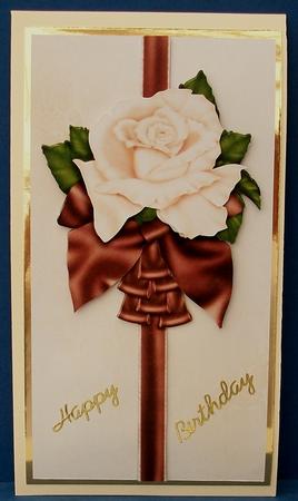Coffee and Cream Dl with Decoupage by Cheryl French