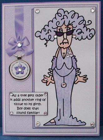 Stella as the Tree Gets Older Quick Card by Cheryl French