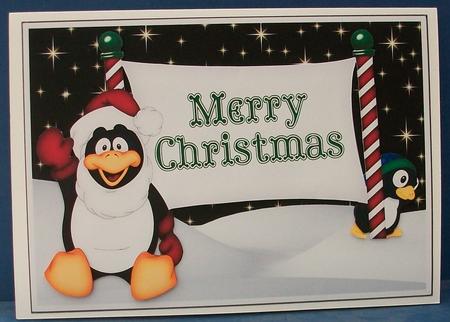 Penguin Greetings by Cheryl French