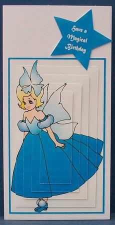 Turquoise Fairy by Cheryl French