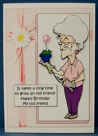 Gertrude Grew an Old Friend by Cheryl French