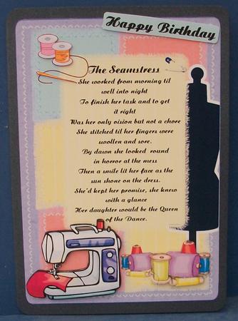 The Seamstress by Cheryl French