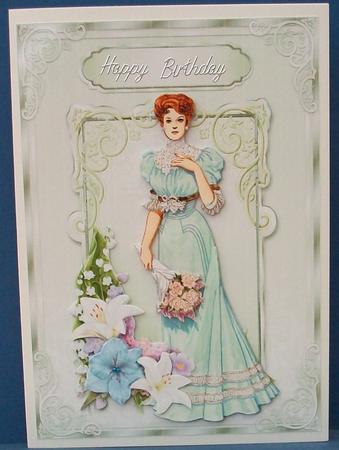Bouquet for the Lady Decoupage by Cheryl French