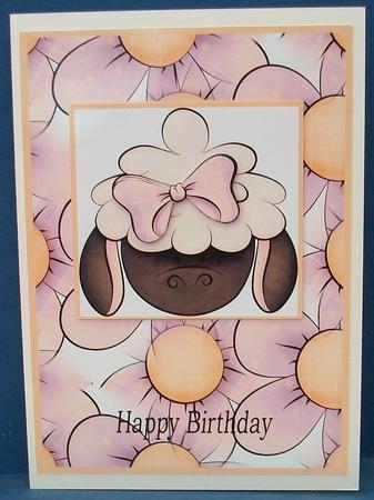 Sheepish Birthday by Cheryl French