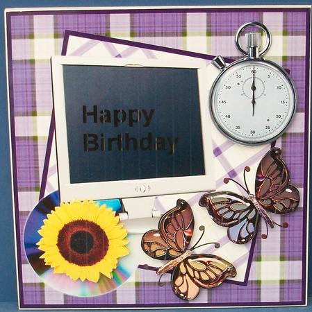 Birthday Male Card by Cheryl French