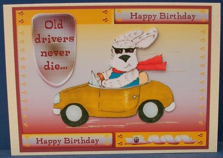 Old Drivers Never Die They Just Blow a Gasket by Cheryl French