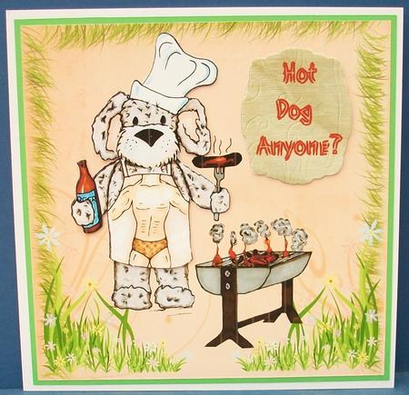 Hot Dog Anyone? by Cheryl French