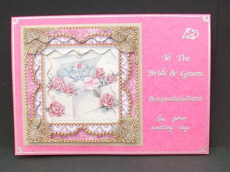 Ringbox 2 Spiral Wavy Edge Stacker Card Front by Cheryl French