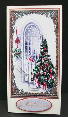 Christmas Day Multi Shape Pyramid Merry Christmas by Cheryl French